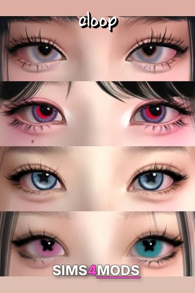 Aespa Eyes Sims 4 - Sims 4 eye colors & patterns