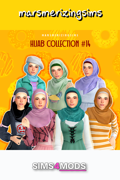 Pastel Hijab Collection - Cute casual hijab collection.