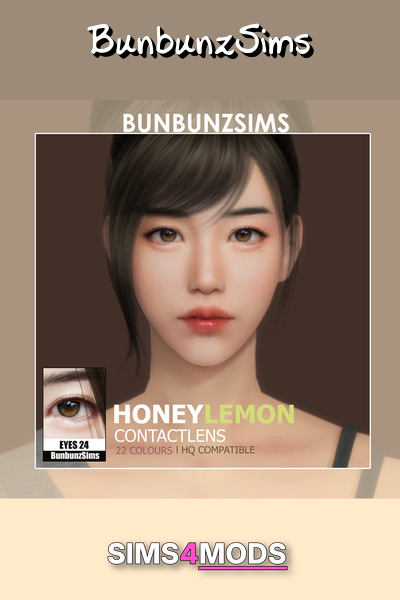 Honey Lemon Eyes 22 Colors - Pretty 22 eye colors