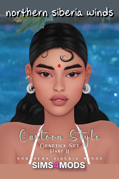Expressive Eyebrows For Sims - Unique, expressive, cultural Sims.