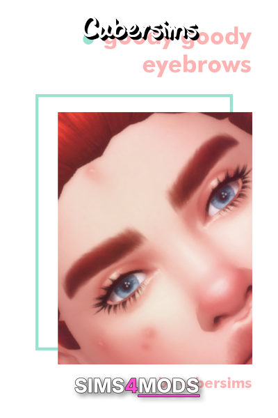 Cubersims 133 Download - Goody Goody Eyebrows - Hollywood glamour eyebrows.