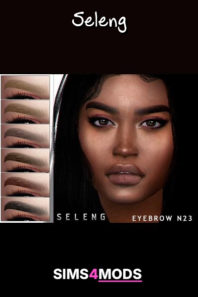 Eyebrows N23 - Realistic, strong, confident brows.