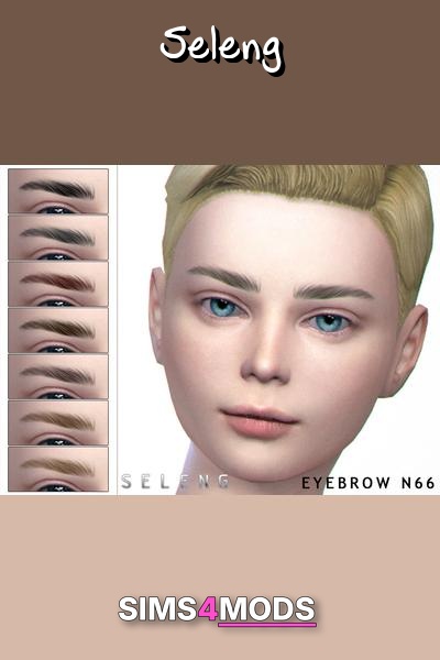 Realistic Eyebrows - Subtle, realistic sim brows.
