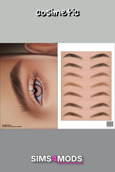 Eyebrows N84 - Realistic, diverse, instant definition