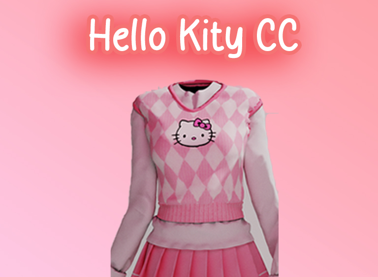 hello kitty cc sims 4 cute