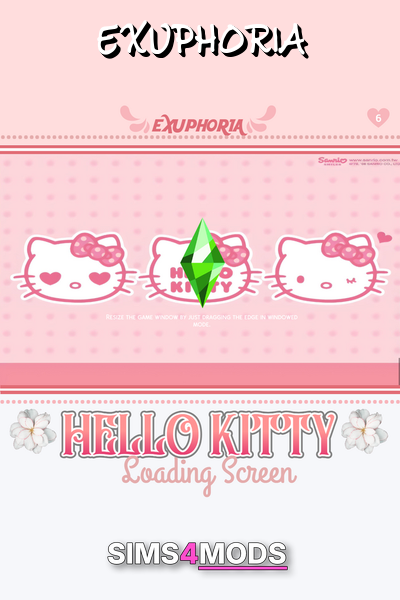 Hello Kitty Loading Screen 6 - Cute, charming loading screen