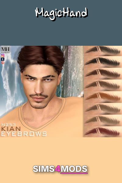 Kian Eyebrows - Bold, sculpted, diverse brows.