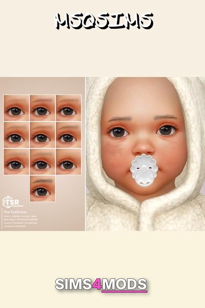 Kai Baby Eyebrows - Irresistible infant eyebrows.