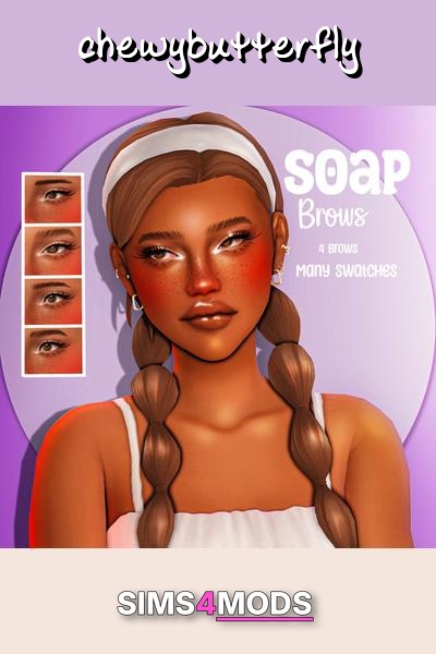 Soap Brows Set - Customizable, realistic soap brows.