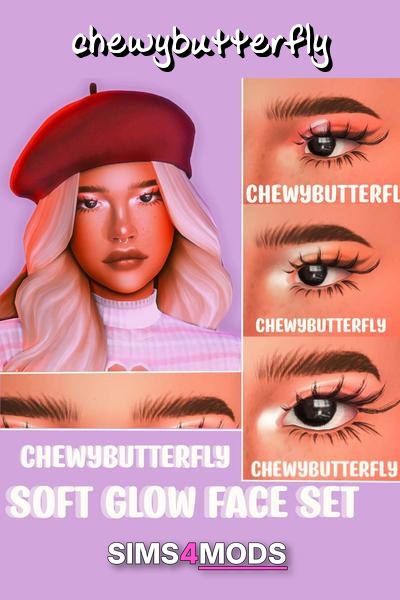 Soft Glow Eyebrow Set - Realistic, delicate, glowing brows.