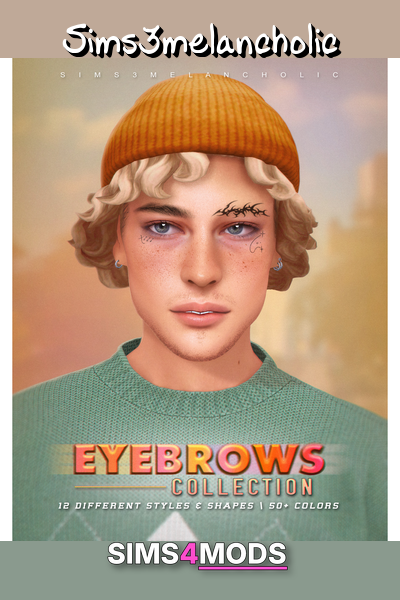 Thank You For Your Support - Sims 4 eyebrow collection review