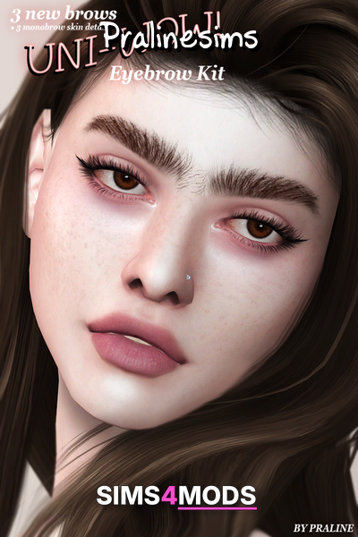 Eyebrow Kit - Sims 4 eyebrow content