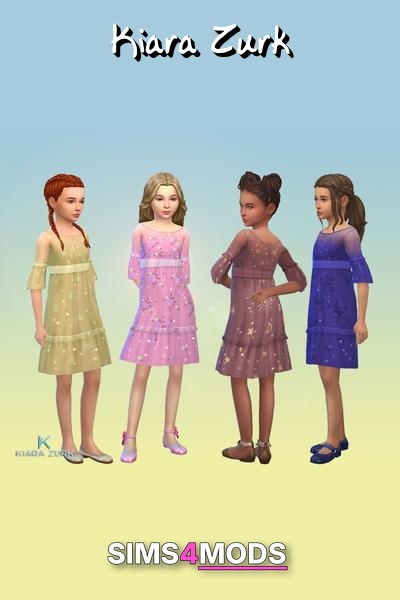 Glitter Dress - Starry, dreamy, flirty dress.