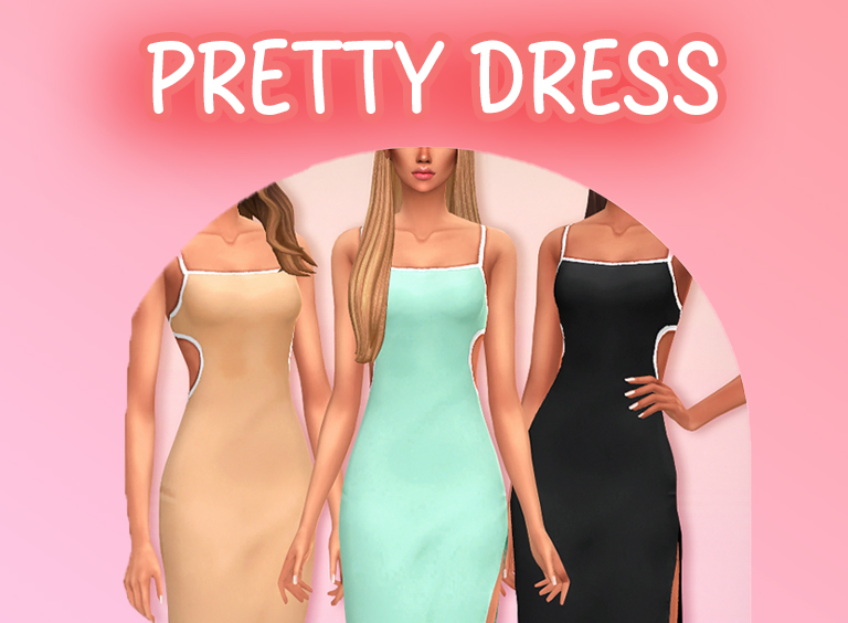 dress pretty sims 4 girls