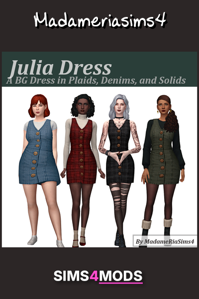 Julia Dress - Versatile, layered, darling dress.