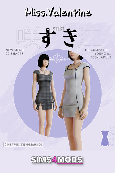 Sakie Mini Dress - Flirty, prim, versatile dress.