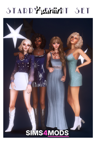 Starry Night Gown - Romantic, ethereal, fairytale gown