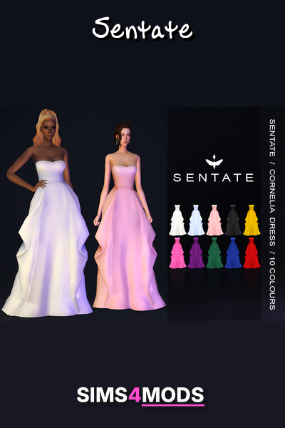 Cornelia Gown - High-fashion, dreamy prom gown.