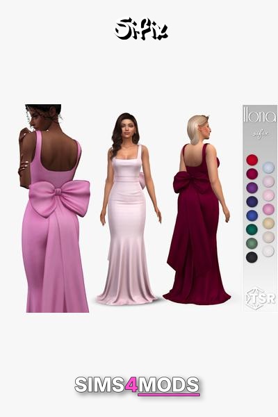 Ilona Gown - Sleek, elegant gala gown.